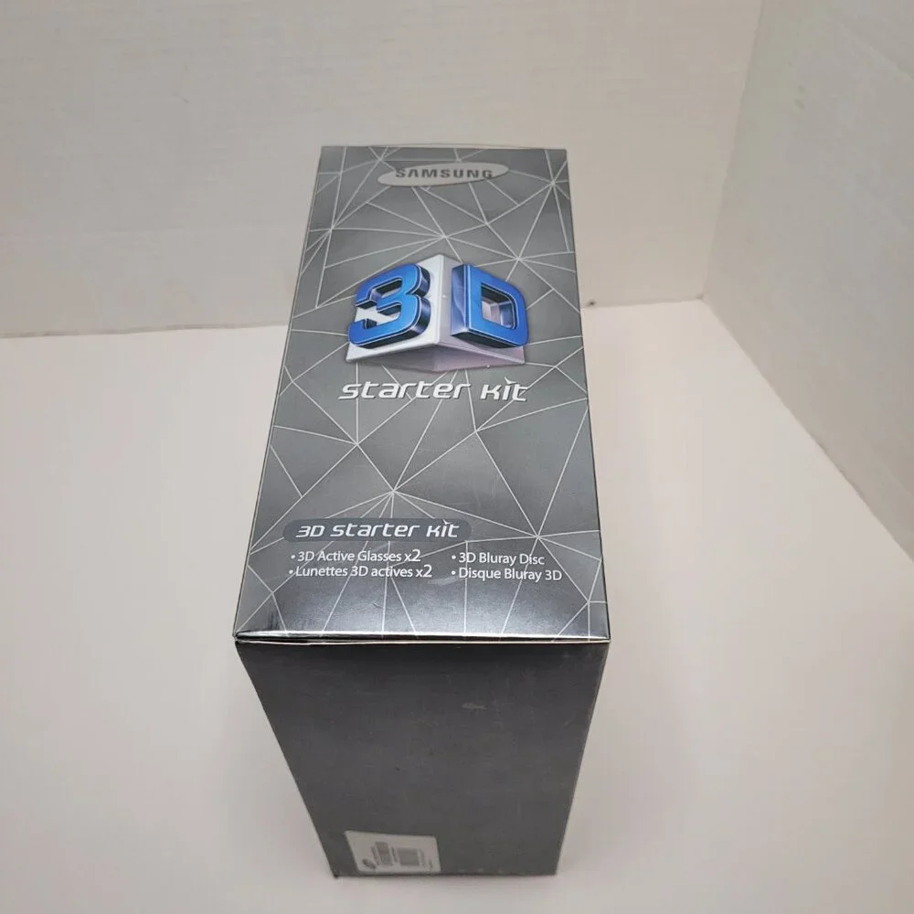 Samsung 3D Starter Kit Active Glasses & Monsters VS Aliens 3D Blu-Ray NEW